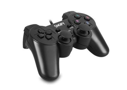 En ucuz SNOPY SG-401 SİYAH USB/PC/PS3 1.8MT TİTREŞİMLİ JOYPAD GAMEPAD OYUN KOLU